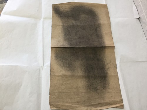 Vecchio disegno bucherellato - disegno,