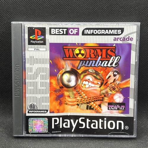 Worms pinball infogrames - worms,