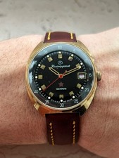 Un fantastico orologio Vostok "Komandirskie", anni '80, placcato oro