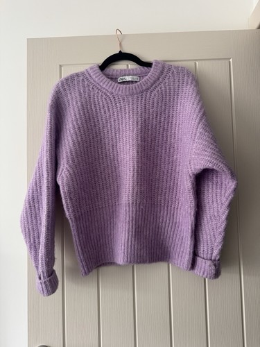 Maglione donna zara viola - donna,