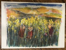 Quadro litografia Saverio Terruso  50x70 cm