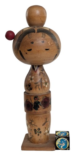 Bambola kokeshi creativa - bambola,