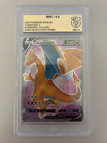 Charizard fullart 2020 swsh - v,