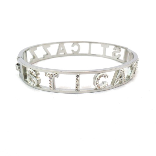 Bracciale sticazzi acciaio - bracciale,