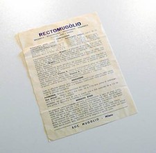 BUGIARDINO RECTOMUGOLIO SUPPOSTE BALSAMICO SOC. MUGOLIO B ANNI 50/60 L0798S10