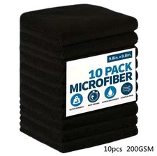 10 Pz Panno In Microfibra Auto