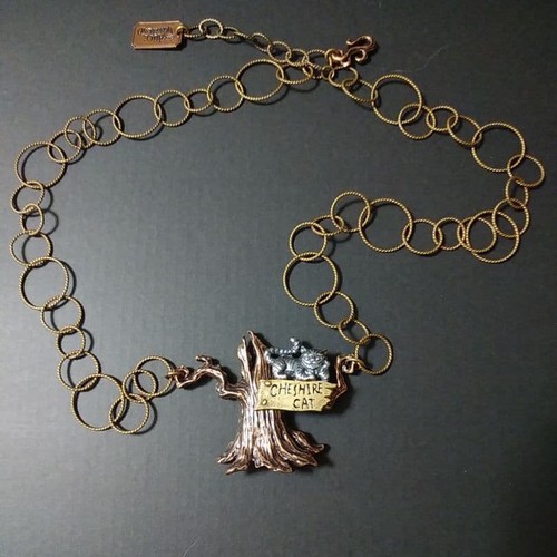 Pot collana gatto alice - collana,