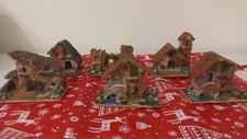 Casette rustiche per presepe
