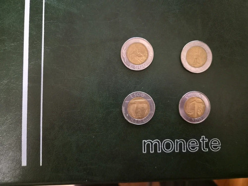 Monete 500 lire della - 4,