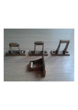 CAVALLOTTI A RULLO PER FINESTRE OTTONE-FERRAMENTA  FINESTRE-PER ASTE CREMONESI