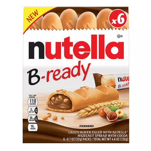 Nutella ready crispy - b-ready, wafer