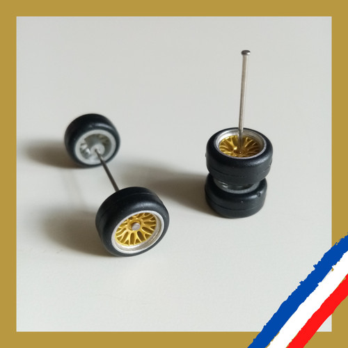 Jeu roues bbs - bbs, silver