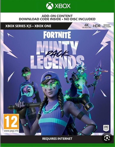 Fortnite minty legends pack - fortnite, +