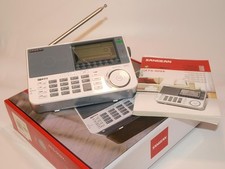 Sangean ATS-909X - Radio multibanda FM SW MW LW bianca *Testata e FUNZIONANTE con scatola