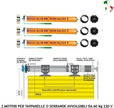 MOTORI ELETTRICI TUBOLARI 220
