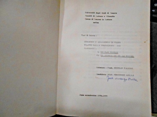 Tesi laurea 1976 - di,