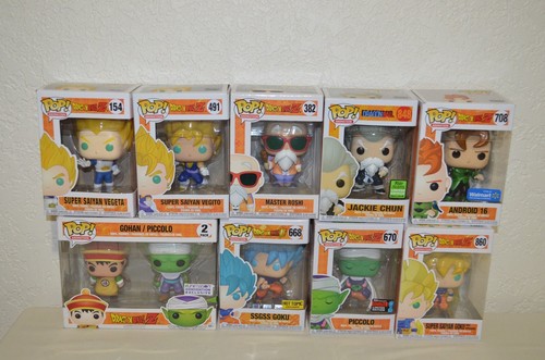 Lotto dragon ball funko - dragon,