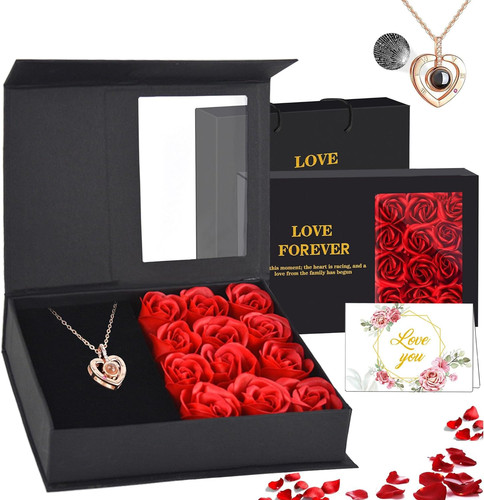 Regali rosa con fiori - regali, di