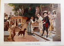 1897 Farewell To The Bride By