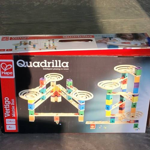 Hape quadrilla marble run set - marble,