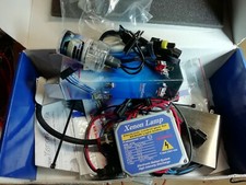 h7 xenon conversion kit 6000k una lampadina + centralina ricambio