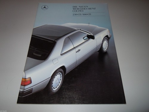 Brochure mercedes benz - brochure, c124