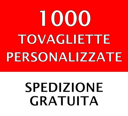 1000 tovagliette - 1000,
