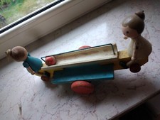 ALTALENA Giocattolo a movimento in Legno anni 1940