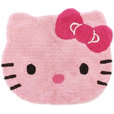 Tappetino fustellato Sanrio Hello Kitty 32 x 36 cm rosa Giappone nuovo F/S