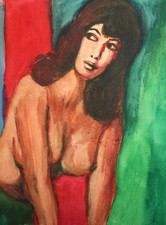 Quadro acquerello vintage