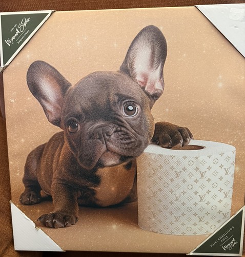 Tela bagno bulldog - tela, francese