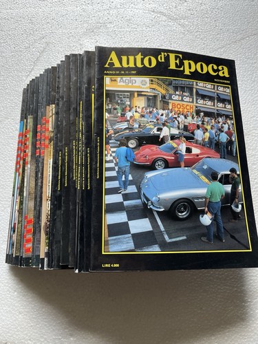 Auto epoca rivista - auto,