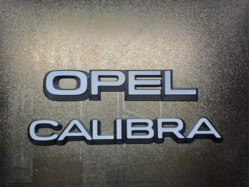 Opel calibra emblem - opel, 3d