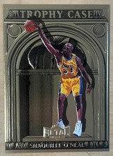 Custodia trofeo Metal Universe Championship 1997-98 #4 inserto Shaquille O'Neal oro