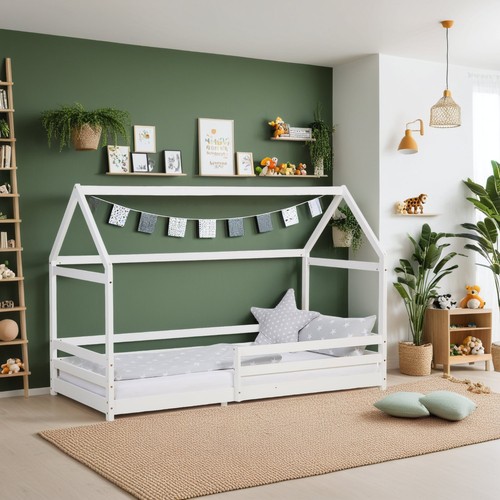Lettino casa culla - , 90x200