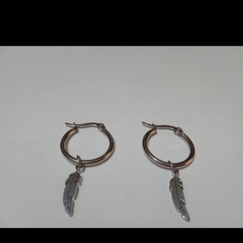 Orecchini colore argento - , con