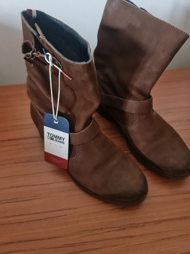Tommy jeans stivaletto donna - jeans,