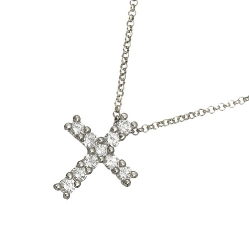 Collana con diamanti - , 1,00