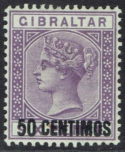 Gibilterra 1889 centimos - gibilterra,