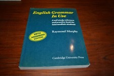 R. MURPHY - ENGLISH GRAMMAR IN USE - WITH ANSWER EDITION -CAMBRIDGE, 1990- I166