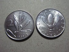 REPUBBLICA ITALIANA 2 LIRE APE 1959 FDC