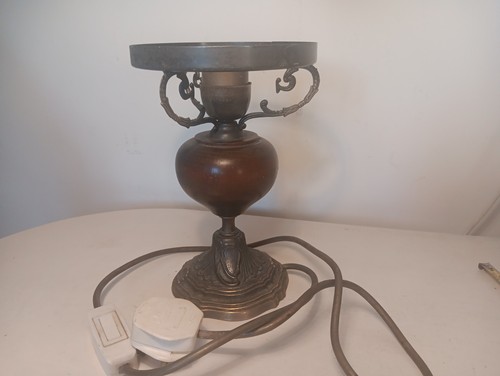 Art deco table - lamp, &