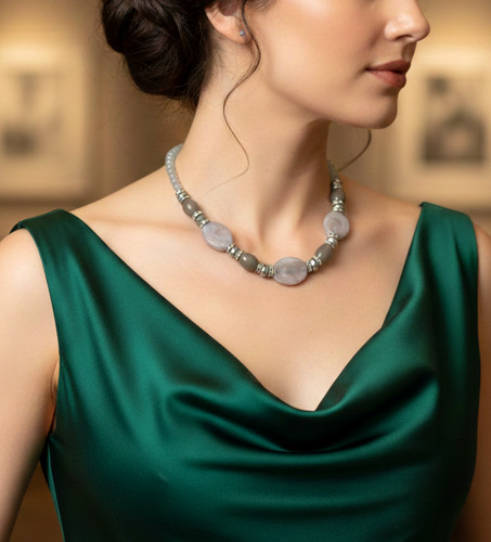 Collana vintage in resina - vintage,