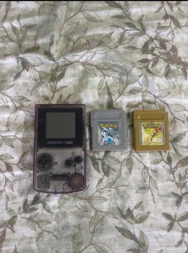 Purple clear shell nintendo - clear,