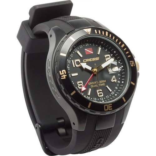 Cressi sub traveller - cressi, nero/oro