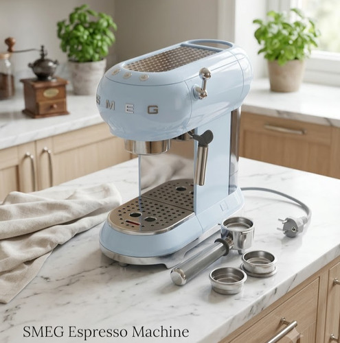 Macchina caffè smeg ecf01pbeu - macchina,