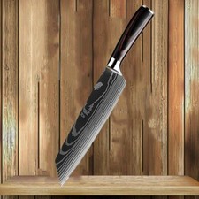 Coltello da cucina 8 pollici Chef Kiritsuke modello damasco coltello in acciaio inox regalo
