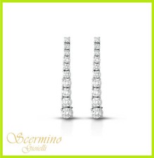ORECCHINI IN ORO BIANCO 18K