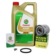 5L Castrol 5W30 + filtro olio