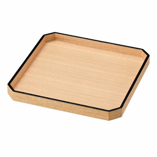 Vassoio quadrato legno - vassoio, in